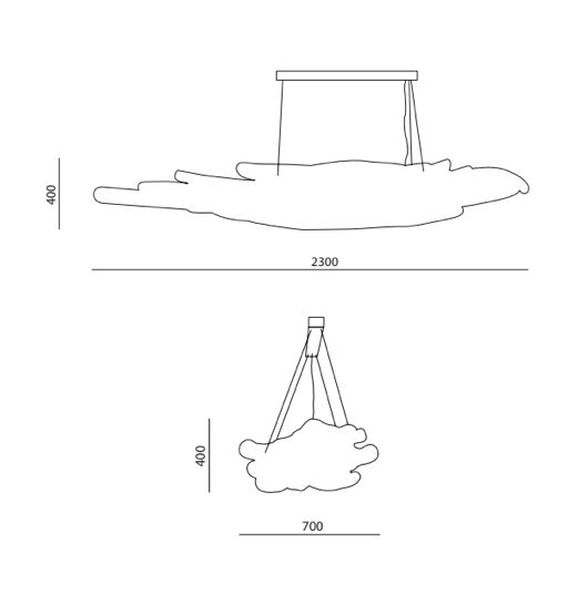 KHMYZ Pendant lamp L