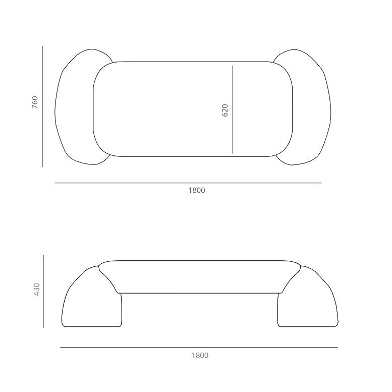 PLYN Khaki Bench